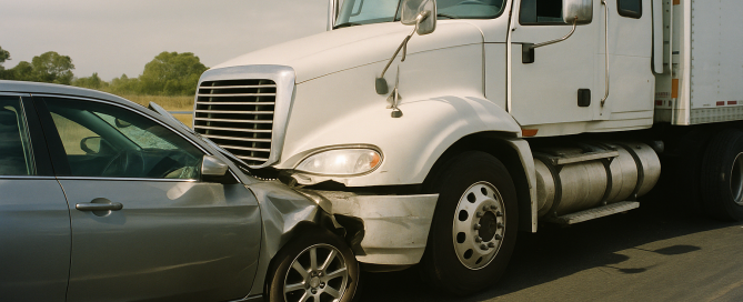 big rig trucking accident