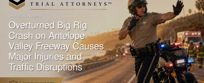 Overturned Big Rig Crash on Antelope Valley Freeway Causes Major Injuries and Traffic Disruptions 1 Overturned Big Rig Crash on Antelope Valley Freeway Causes Major Injuries and Traffic Disruptions