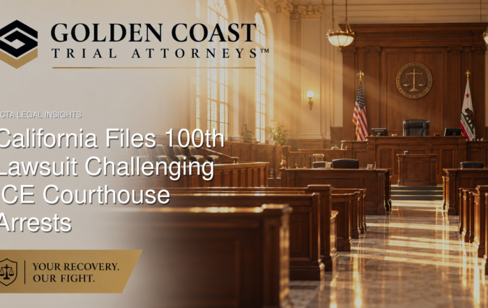 California Files 100th Lawsuit Challenging ICE Courthouse Arrests
