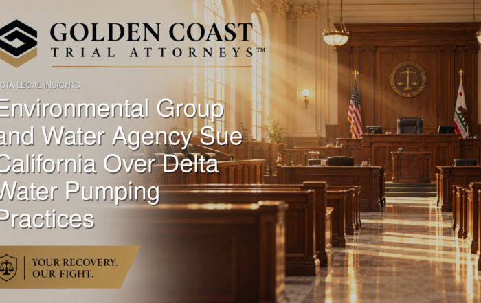 Environmental Group and Water Agency Sue California Over Delta Water Pumping Practices