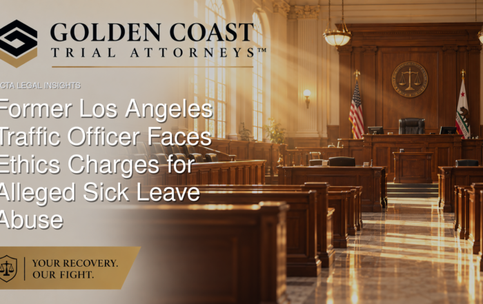 Former Los Angeles Traffic Officer Faces Ethics Charges for Alleged Sick Leave Abuse